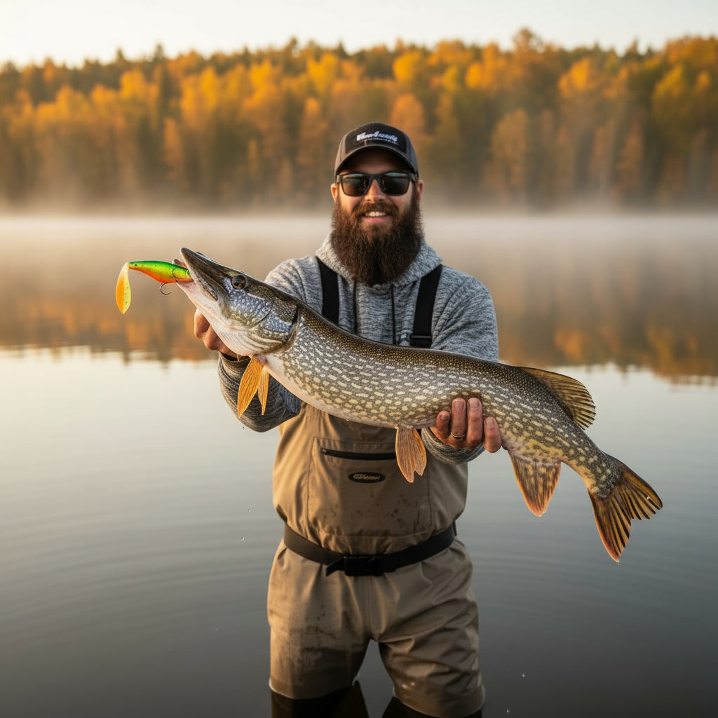 Peche brochet automne